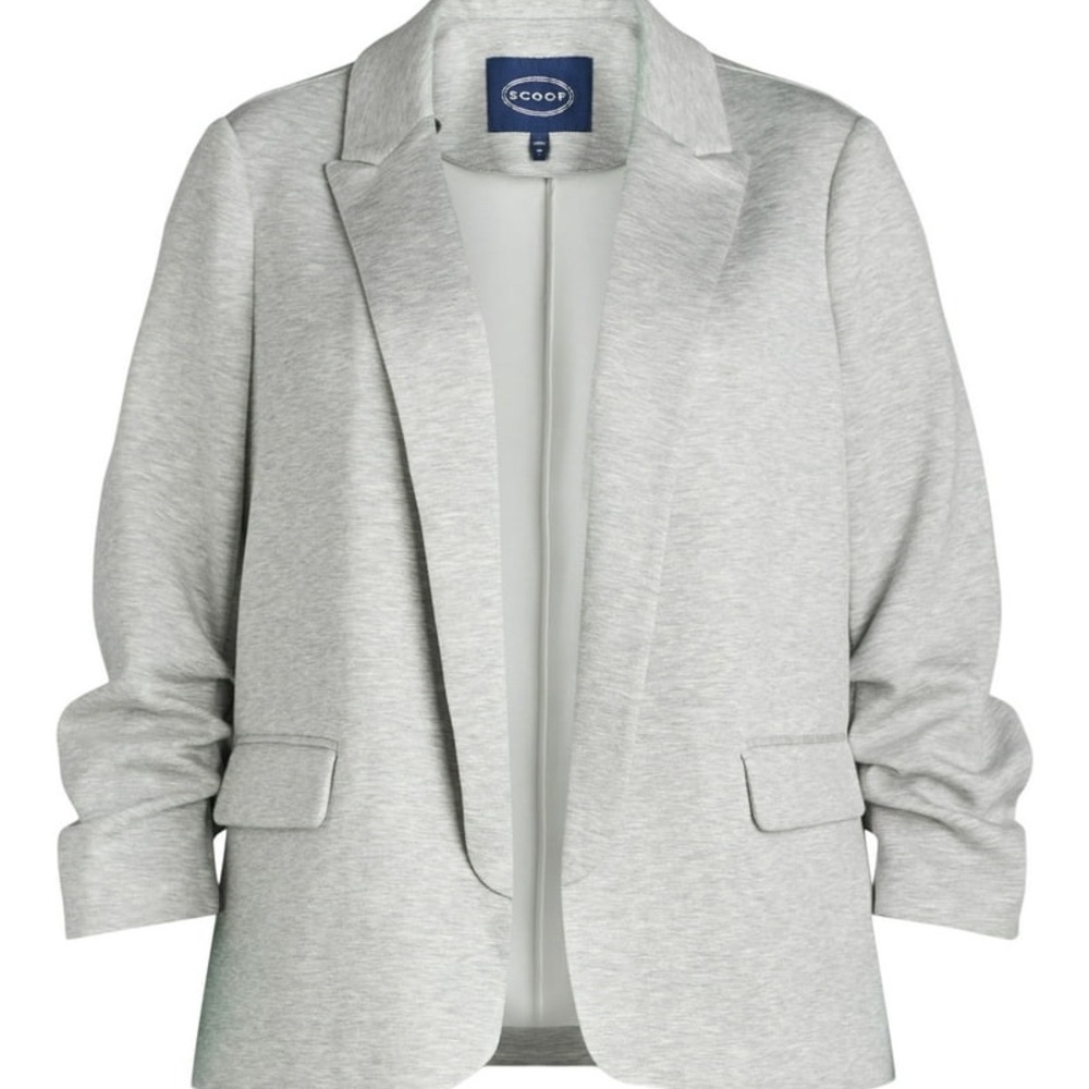 SCOOP Women's Light Gray Blazer